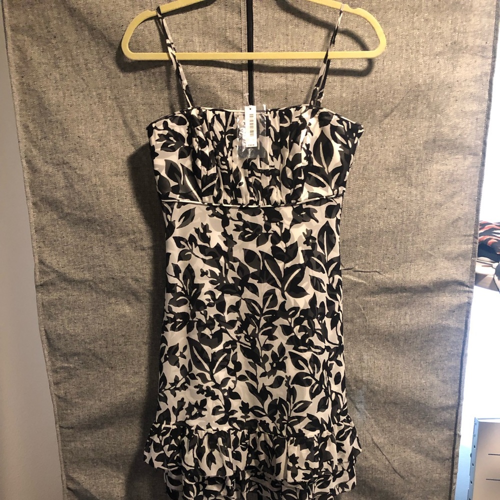 floral cocktail dress